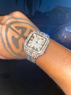 Mossinite watch