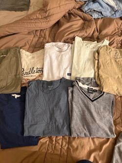Size Medium fit Men's T-Shirt Bundle – Patagonia, Boss, Pendleton & More