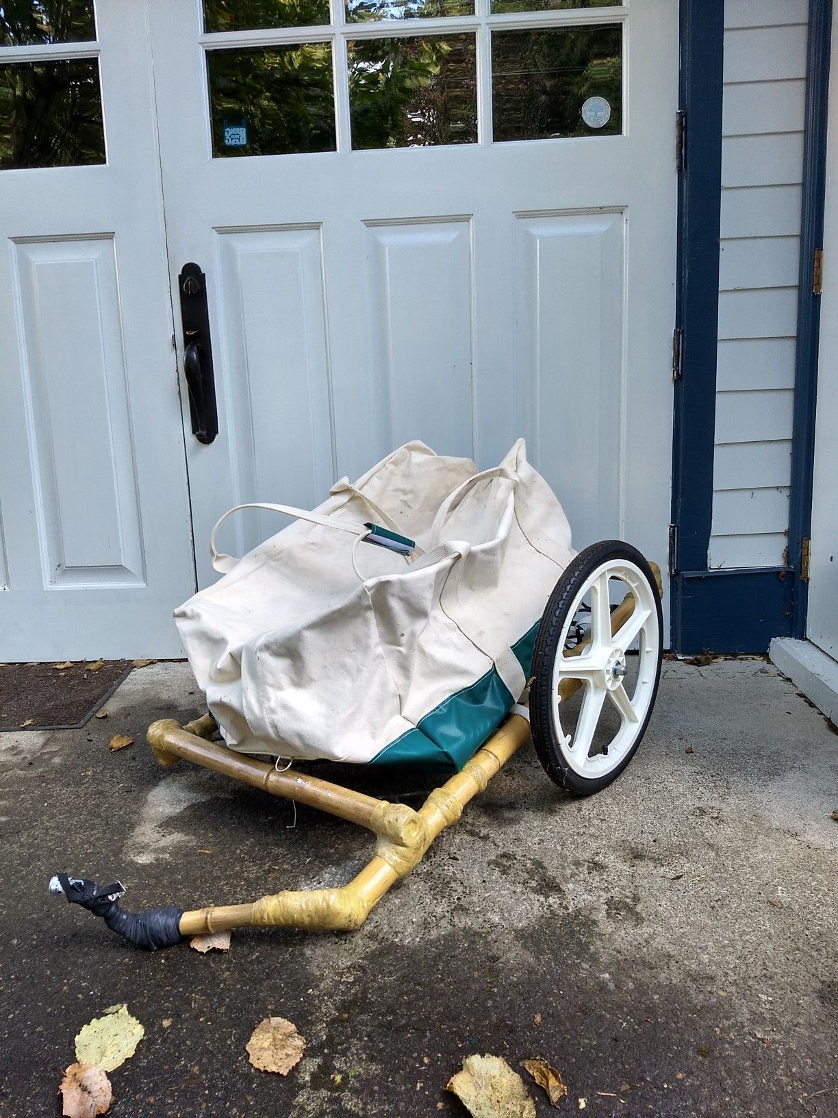 Bamboo Bike Trailer