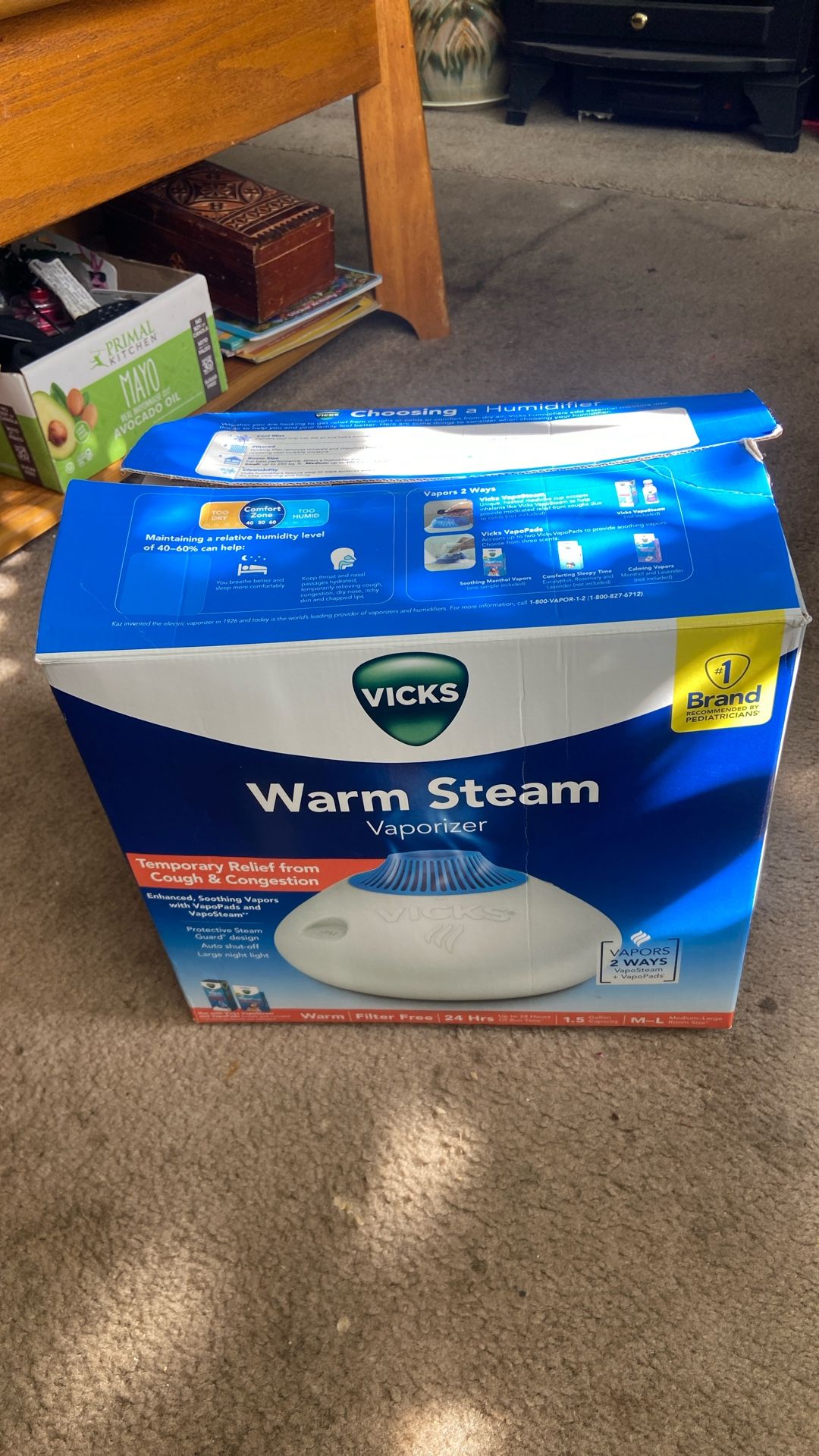 Humidifier,price 5$. Pick Up. E. 72 and. Grandview. E. Tacoma