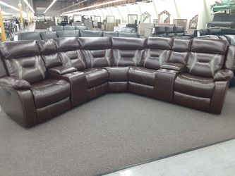 Reclining Power Sectional Sofa