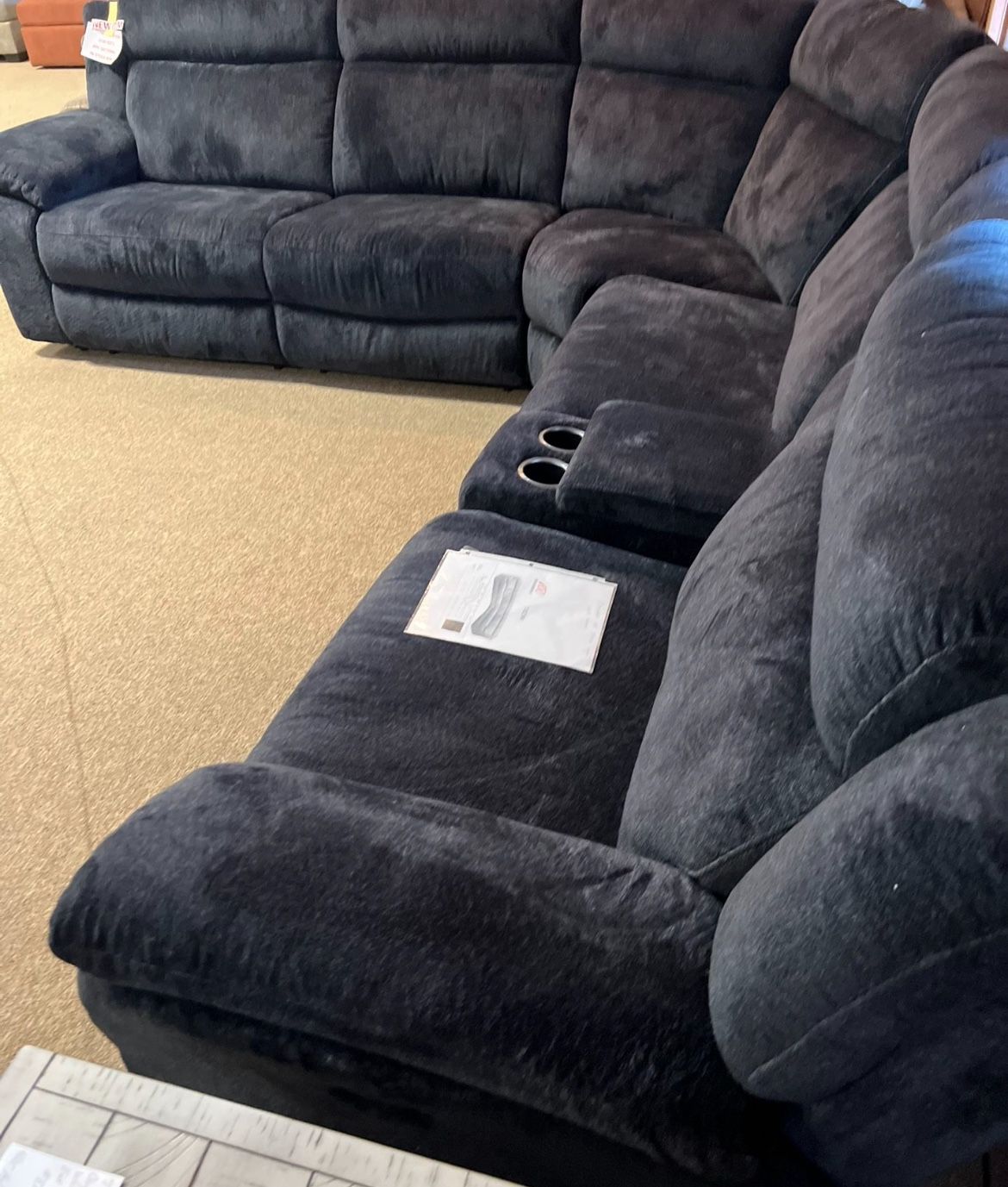 Stunning Reclining Cozy Sectional 