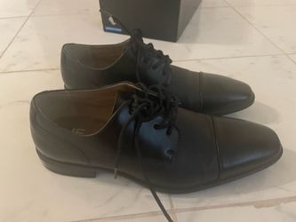 Men's JF J Ferrar Brody  Dress Shoes Black 9.5 Worn Once