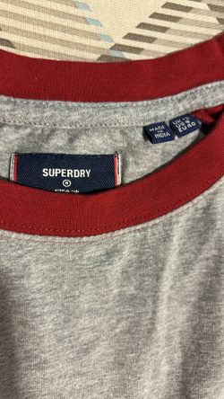 SUPERDRY cropped Baseball T Shirt