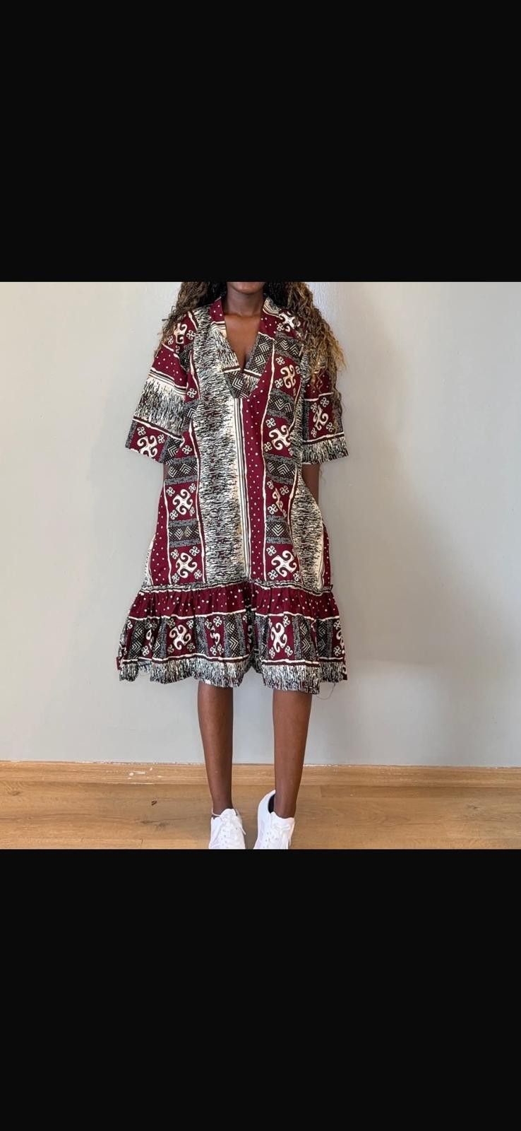 African Print Dress