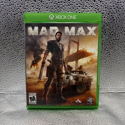 Mad Max Microsoft Xbox One, TESTED & WORKING! Complete
