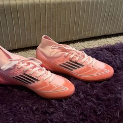 Pink F50 Cleats 