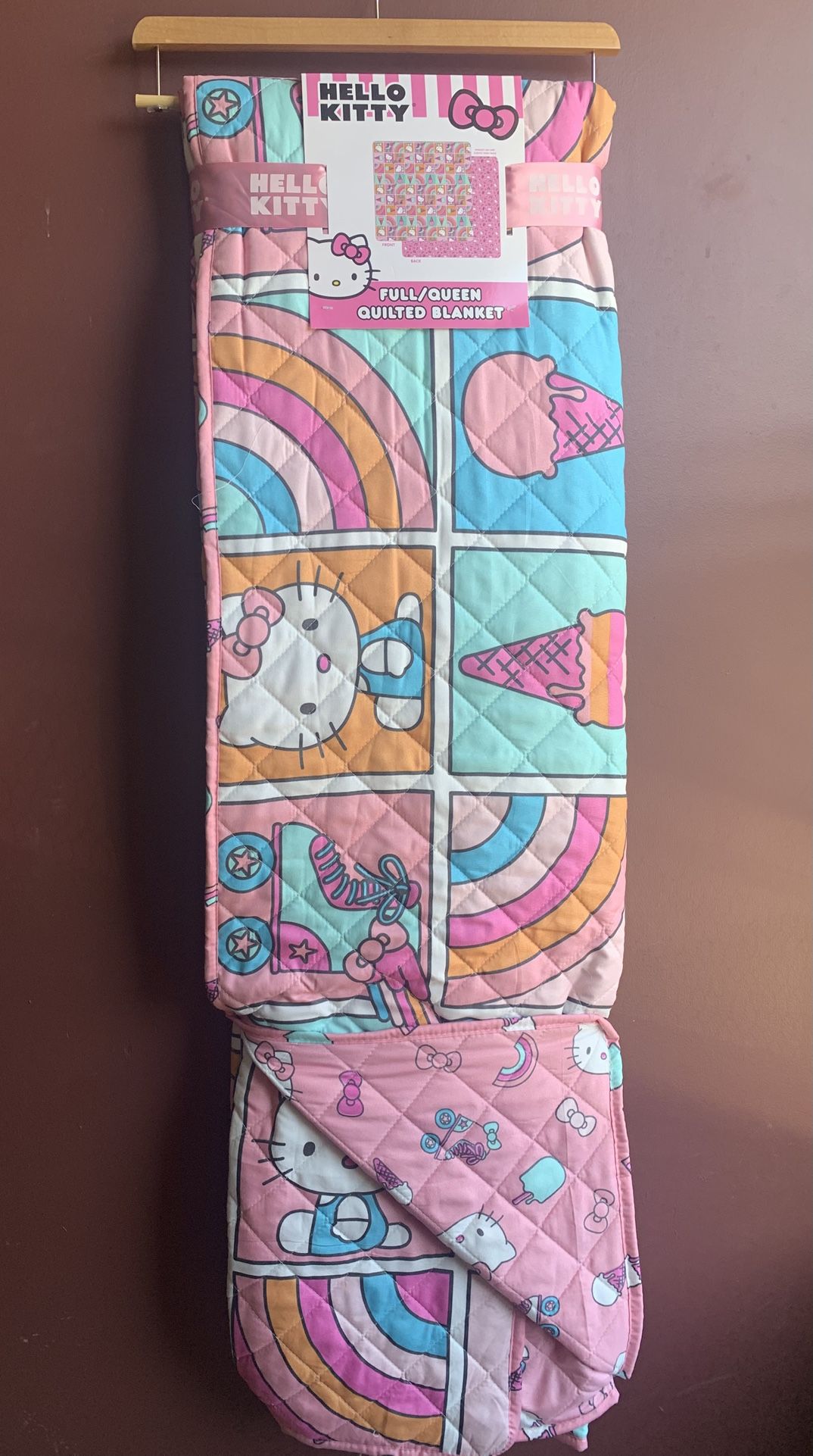 Hello Kitty Quilted Blanket 