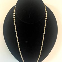 20" Rope 14k Gold Chain  $$$On Sale$$$ (NEW) 