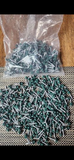 1-1/2 in. Green Galvanized Hex Head Self Drilling_Metal Roofing Screws with EPDM Rubber Washer (250- Piece/ bags)$50 each bags 250-piece.