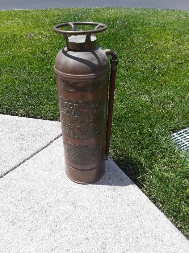 Antique Fire Extinguisher 1800s