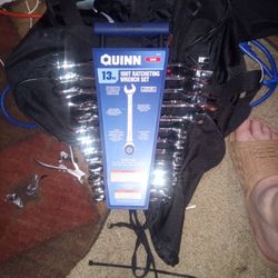 Quinn SAE 13pc 100T Ratcheting Wrench Set 