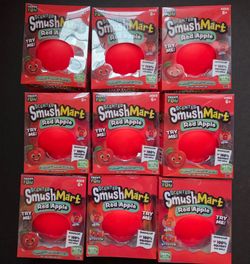 Rms Crazy Fun SmushMart Scented Jumbo Red Apple Squishy Squeeze Toy