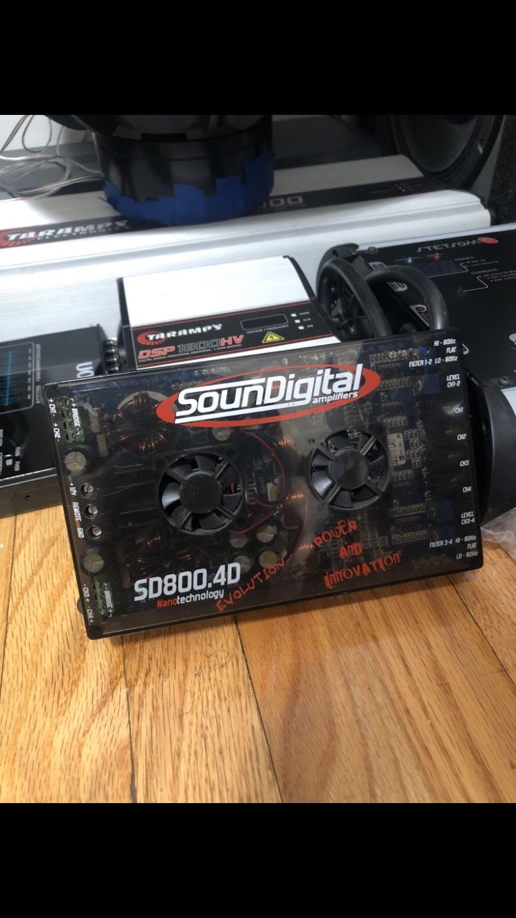 Sound Digital 800x4 Plastic