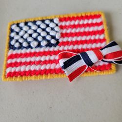 Vintage American Flag Pin 