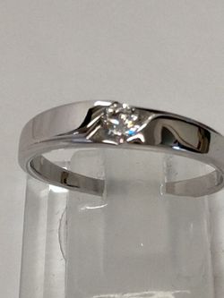 Nice Cubic Zirconia Sterling Silver 925 Ring