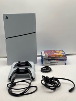 🎮 Sony PS5 Slim Blu-Ray Disk Edition 1TB Gaming Console - White CFI-20 (AP(contact info removed))