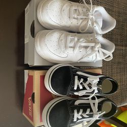 Air Force 1’s Are SOLD & Vans Are Available ( Size 10c)
