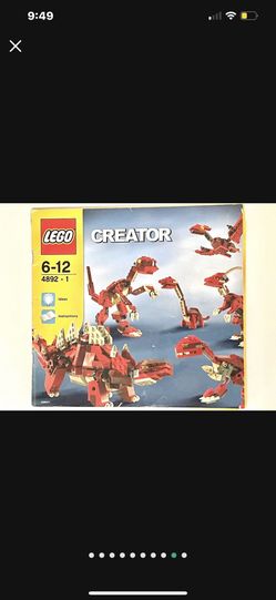 insekt rive ned dvs. LEGO Creator Prehistoric Power 4892 for Sale in Bellevue, WA - OfferUp