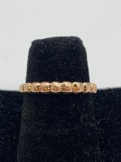 Rose gold ring #16710