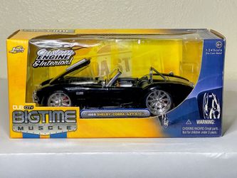 Jada Big Time 1:24 scale 1965 Shelby Cobra. $40.00 cash firm.