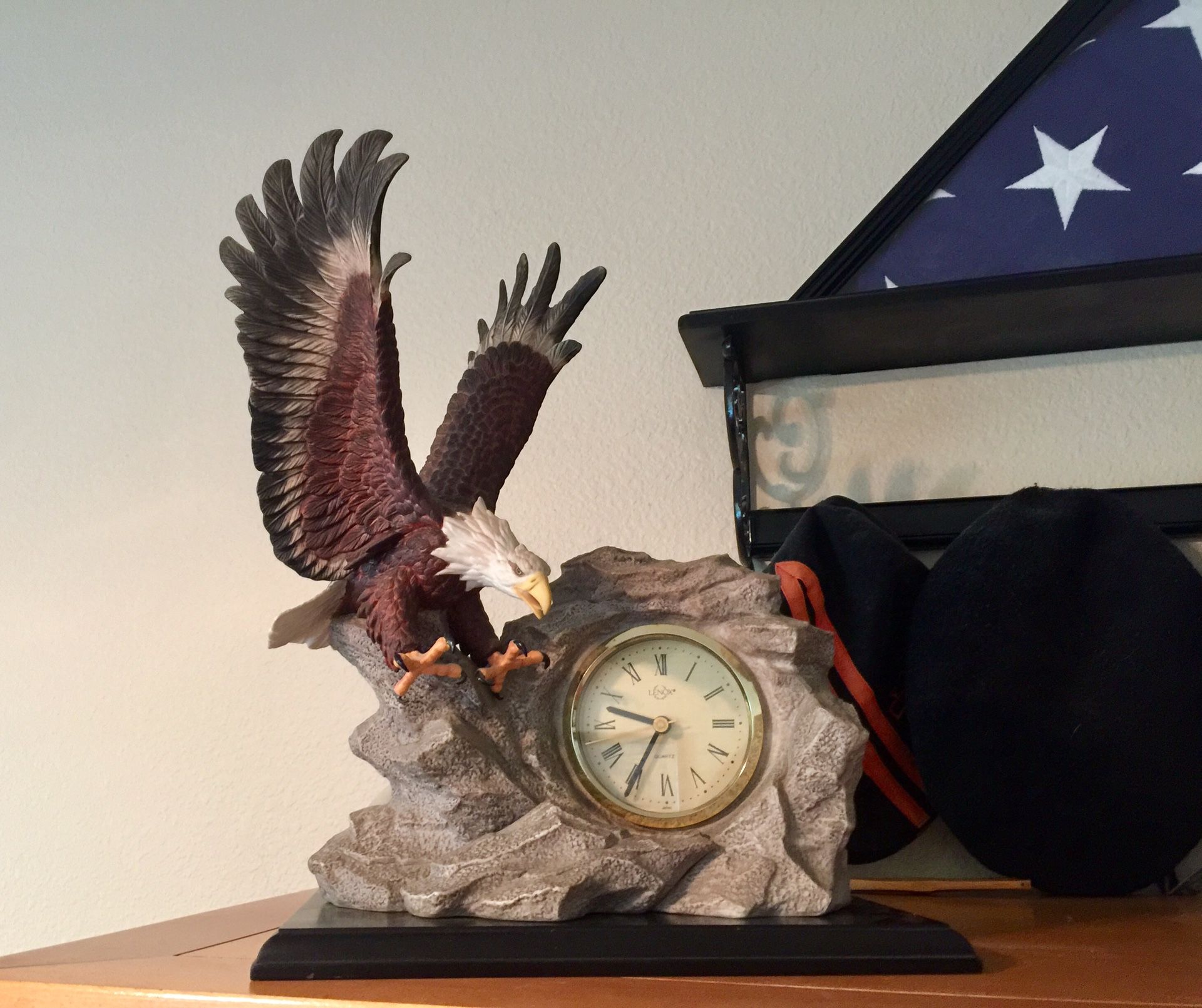 Lenox collectible “The Eagle Clock”