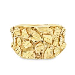 10K Nugget Ring