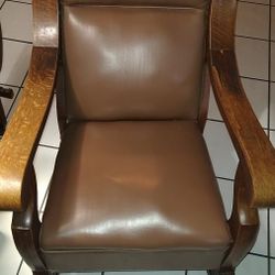Leather Rocking Chair