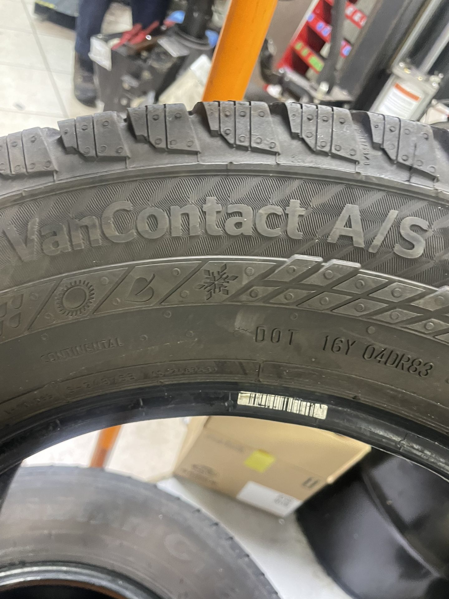 (2) 235/65/16 Continental VanContact - Great Shape!