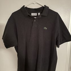 Lacoste Polo Shirt Men’s Size 7 XXL Dark Gray