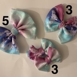 Printed Hair Bows