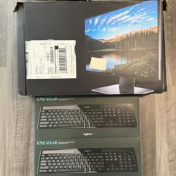 Dell Monitor With Keyboards New
