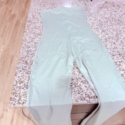 Sage green jumpsuit