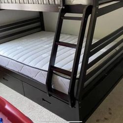 Solid Wood Bunk Bed