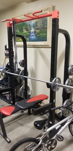 Weider pro 2025 7500 half rack