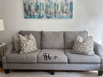 Large Grey Sofa