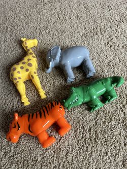 Animal  Head/legs/body Building Blocks 