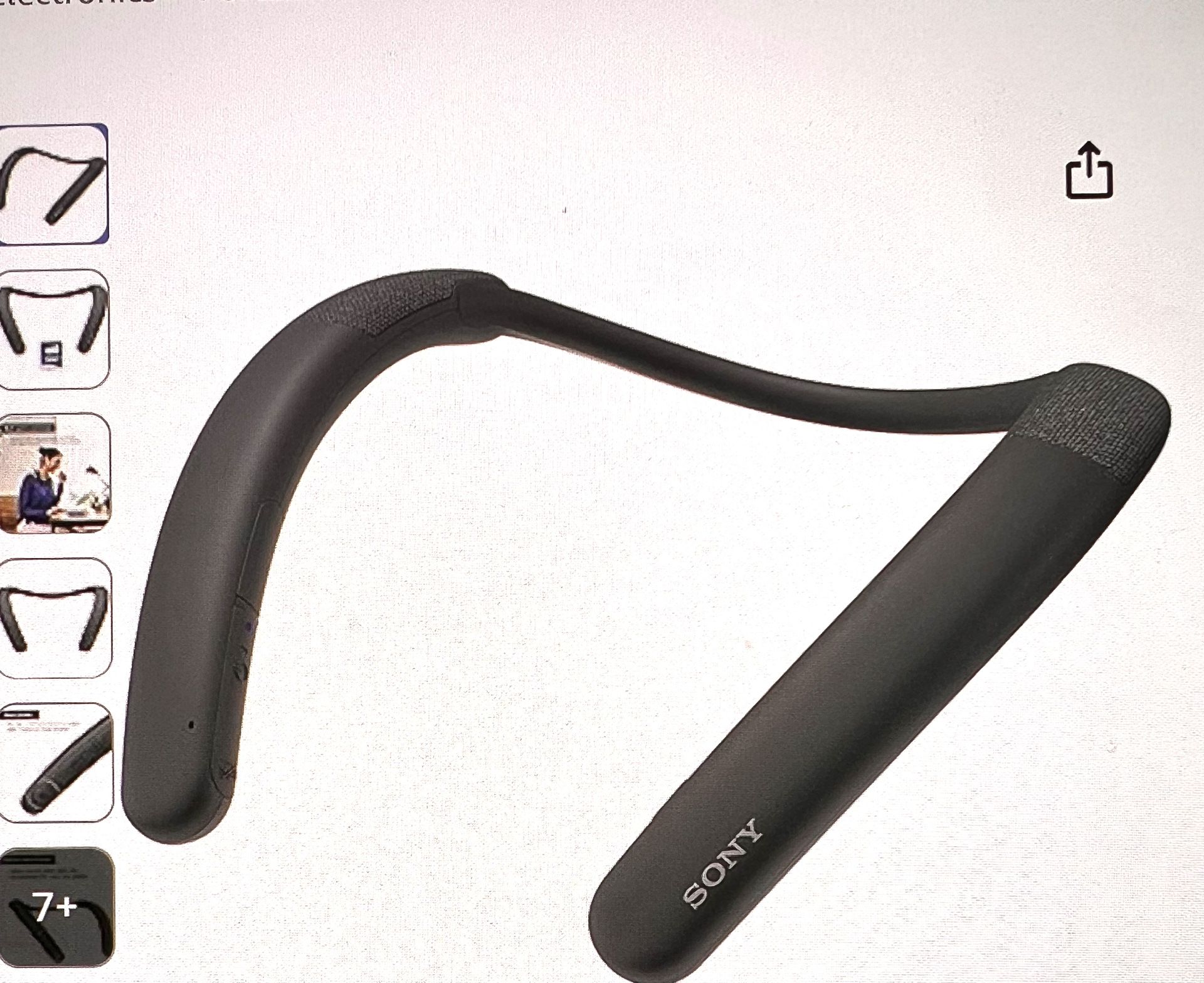 Sony SRS-NB10 Wireless Neckband Bluetooth Speaker 