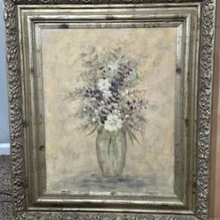 Flowers In Vase Painting