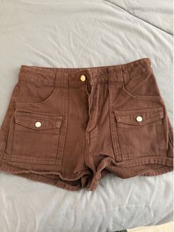 Brown women’s shorts