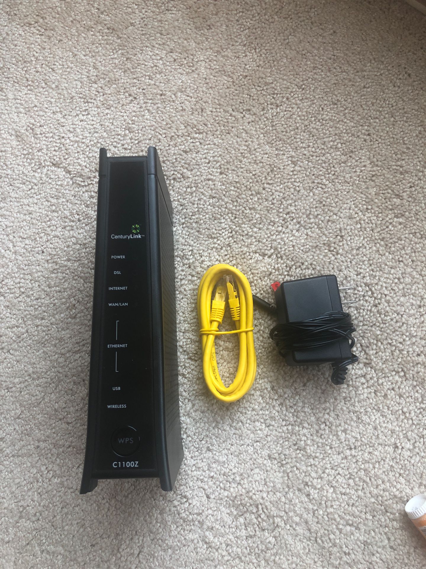 Centurylink wi-fi modem router ZyXEL C1100Z century link