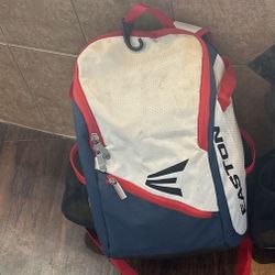 White Easton Youth Baseball Backpack ($20 Each)