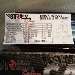 Chevy Ls  BRIAN TOOLET Tourqe Cam  