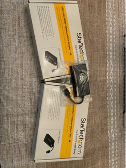 4k StarTech USB to HDMI/DP adapters