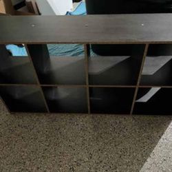 Bookcase with cubed shelves - MDF particle board