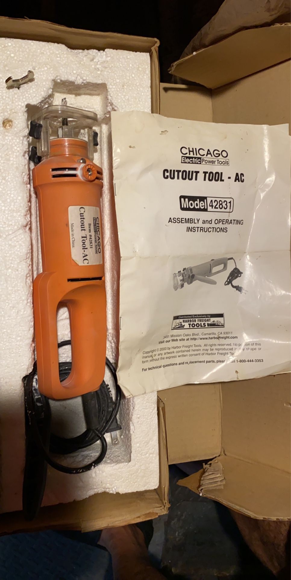 Cutout tool