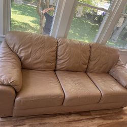 Leather Sofa