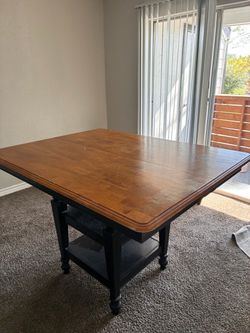 Real wood table