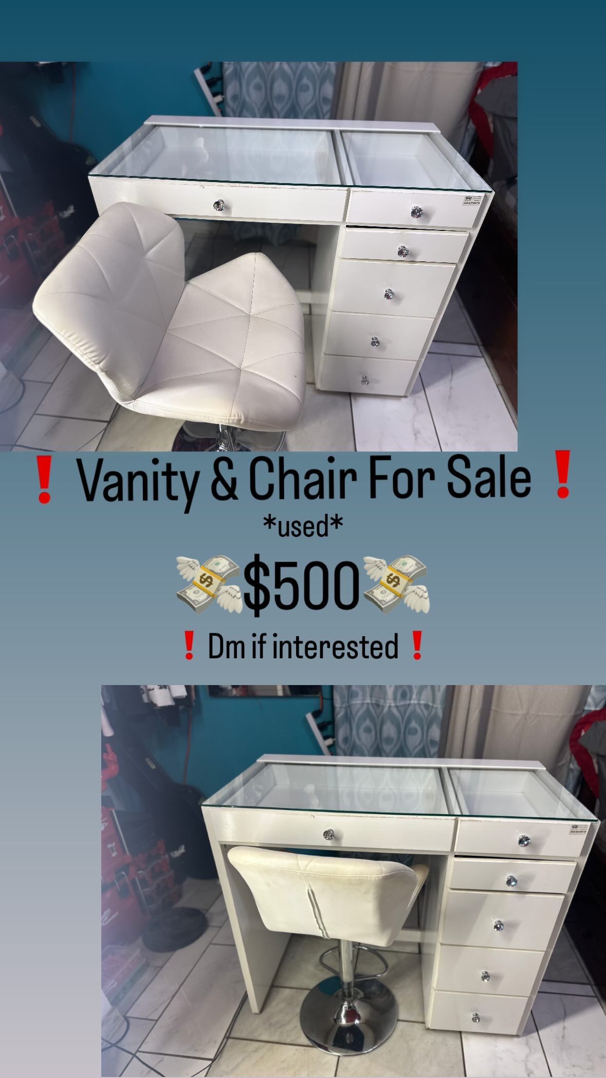 Vanity & Chair 