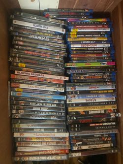 DVDs & blu rays